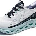 Skechers Women's Glide-Step Atlus Hands Free Slip-ins Sneaker (8.5, Wmlt=white/Multi)