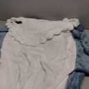 Touchat Shark Blanket for Adult & Kids Super Soft Cozy Flannel Throw Wearable Blanket, Cartoon Animals Shark Onesie Hoodie, Sleeping Bag Cosplay Shark Costume Blanket Gifts for Shark Lovers (Blue,M)