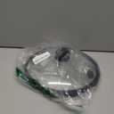 Microwave Glass Cover Splatter Guard Lid with Anti-scald Silicone Handles and Vented Edge for Food Pot Plate Cover 10.5 inch Black