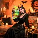 13Inch Large Popping Fans for LINE Dancing Boots Ground Hand Fan Foldable for Women Dances, Music, Festiva,L Gift,Rave,Party