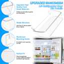 UPGRADED MAN63948504 Refrigerator Door Shelf Bin Compatible with LG Refrigerator Door Shelf Parts LMXS28626S LFXS26973S LFXC22526D MAN63948504 Kenmore LG Fridge Door Shelf Replacement Basket Shelves