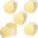 SENJEOK 500 PCS 3.5 Inch Gold Cake Boards, Mini Round Cake Cardboard, Mini Cupcake Boards Base for Mousse, Dessert Display