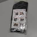 KBH Car Center Console Armrest Cover Replacement for Cadillac Escalade 2015 2016 2017 2018 2019 2020, Vinyl Leather Upholstery, Anti-Scratch, Black (Leather Part Only)