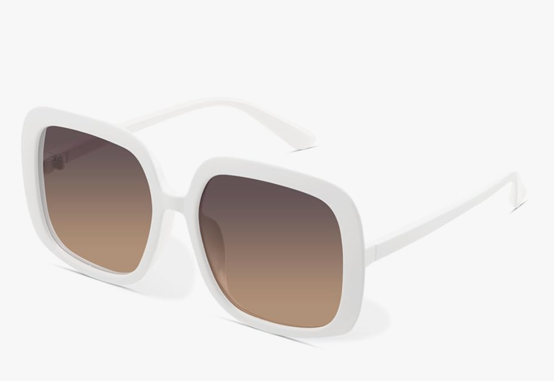 miyya Oversized Polarized Sunglasses Women, Trendy Retro Sun Glasses for Women 2025, Oversized Shades