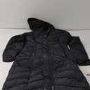 Madden Girl Women's Maxi Puffer Jacket - Long Quilted Puffer Coat (Sizes: S-3X) (Black)(Small)