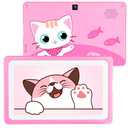 Kids Tablet 7” Tablets for Kids with Parental Control, WIFI Children’s Tablets for Toddlers with Plenty of Offline Child learning Apps Pre-installed, Toddler Tablet 3-7 Years Boy Girls Gift（Pink)