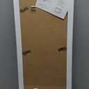 JCJMY 9x27 Picture Frame with 8x24 Mat, Display Photo 8x24 with Mat or 9 x 27 Without Mat, Wall Hanging Large 9 by 27 Poster Frame with Plexiglass, White