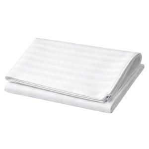 Continental Bedding 300 Thread Count 100% Cotton Pillow Protector Damask Stripe Zippered Cover, Standard, Queen, King, 1 Pack or 2 Pack