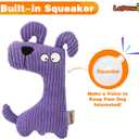 Squeaky Dog Toys for Small Dogs, Cute Plush Small Dog Toys for Indoor Play, Interactive Dog Toys with Non-Shedding Material for Small and Medium Dogs - 4pack
