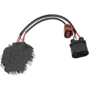 Radiator Engine Fan Control Unit 1TD959455 - Car Radiator Cooling Fan Control Module - for Volkswagen GTI 2.0L 2009-2013 Plastic Metal Black - 1 Pc