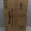 Small Standing Desk with Wheels, Mobile Stand Up Desk, Portable Standing Table on Wheels for Walking Pad, Rolling Computer Desk Adjustable Height, Tall Table (Black)