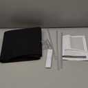 LazBlinds 100% Blackout Roller Shades, No Tools No Drill Cordless Blinds for Windows, Thermal Insulated UV Protection Privacy Window Shades for Bedroom (36''W x 72''H, Black)