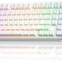 SOLAKAKA KI99 Pro 96% Wireless Mechanical Keyboard, RGB Gaming Keyboard, Hot-Swappable Pre-Lubed Switches, Gasket Structure Creamy Keyboards (Contour-Style White, Non-Silent Version)