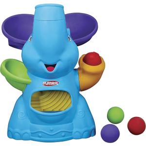 Playskool Elefun Busy Ball Popper Active Toy for Toddlers and Babies 9 Months and Up with 4 Colorful Balls 