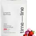 Timeline Mitopure Urolithin A Supplement Gummies - Clinically Proven Support for Healthy Aging and Cellular Renewal - Mitoceutical for Muscle Strength and Longevity