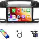 4Core 2G+64G Android Car Stereo Carplay for Toyota Camry 2000 2001 2002 2003 2004 2005 2006, Rimoody 9 Inch Touch Screen Car Radio with GPS WiFi Bluetooth FM Mirror Link Android Auto Backup Camera