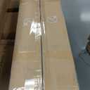 OLIXIS Dresser for Bedroom, 9 Storage Drawers, Wide Fabric Closet Chests Organizer Tower Furniture, TV Stand with Wooden Top Metal Frame for Clothes, Living Room, Hallway, Entryway, Classic White