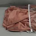 MIULEE Dusty Rose Pink Velvet Curtains Thermal Insulated Blackout Curtain Drapes for Bedroom Living Room Darkening 90 Inches Long Curtains Panels Rod Pocket Set of 2