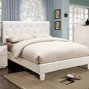 AA Warehousing AD1676WH-T-BED Roxie Twin Bed in White Finish
