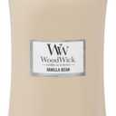 WoodWick Vanilla Bean Glass Jar Scented Candle, Large 22 oz.