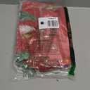 Horaldaily Christmas Tablecloth 60120 Inch Rectangular, Christmas Trees Red Washable Table Cover for Party Picnic Dinner Decor