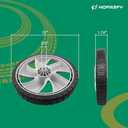 HQPASFY 490-324-0002 Rear Wheels 12 Inch Rear Wheels Replacement 12x1.75" Plastic Wheel, 2 Pack