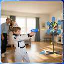 Shooting Game Toy for 4 5 6 7 8 9 10+ Boys Kids - 1 Digital Shooting Target with 2 Toy Guns& 40 Foam Darts Shooting Toys for Nerf Kids Indoor Outdoor Game Toys for Birthday Halloween Xmas Gifts