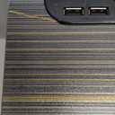 CloudTrip Plus XL Adjustable Laptop Desk with Light, USB Port, iPad Holder, Drawer Storage - Larger 23.6IN Adjustable Lap Desk for Bed, Home Office, Breakfast Tray, Fordable Legs Desk (Black)