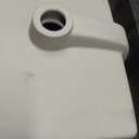 20 Inch Undermount Bathroom Sink Rectangle Undermount Sink White Ceramic Under Counter Bathroom Sinks with Overflow (19.7"x15.7")