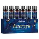 Essential Oil Blends, Essential Oils for Diffusers for Home, Relax Fragrance Oils Kit- Stress Relief, Sweet Dreams, Head Relief, Relax, Immunity for Aromatherapy, Humidifiers, Massage, 6x10ml