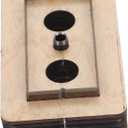 Operitacx Leathercraft Square Scarf Tool 2.64X1.22 Inch DIY Leather Cutting Die Vintage Scarf Buckle Mold for Handcrafted Leather Accessories (Brown)