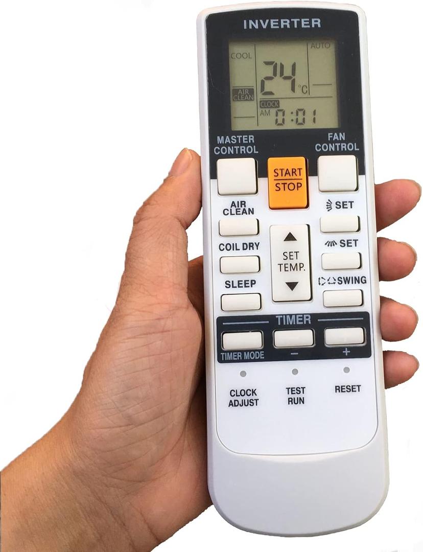 Replacement Remote Control for Fujitsu ASU12RLF ASYA07LACM ASYA09LACM ASYA12LACM ASYA14LACM ASYA18LACM ASYA12LCC ASYA09LCC Air Conditioner