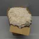 Bedsure Waterproof Dog Blankets for Large Dogs - Calming Cat Blanket for Couch Protector Washable, Long Faux Fur Pet Throw Blanket for Puppy, Reversible Furniture Protection, 50"x60", Cream