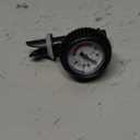 Fishlor Air Pressure Gauge, Nylon Inflatable Boat Air Pressure Gauge Barometer for Kayak Raft Black Kayak Accessories
