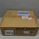 Mavivegue 10 Tiers Shoe Rack, Large Storage Space, 55-60 Pairs, White, Polypropylene