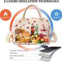 MEXS Insulated Lunch Bag for Women Men Large Reusable Lunch Box Adult Leakproof Portable Cooler Tote Bags for Work Picnic