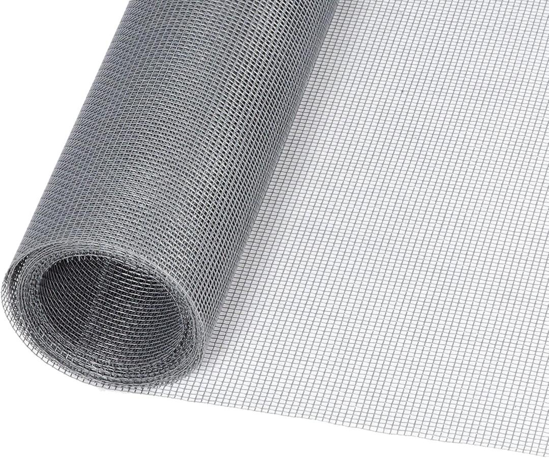 Windows Screen and Screen Door Replacement, 59"x106" Durable Fiberglass Screen Mesh- Window Screen & Sliding Screen Door Repair for Patio and Windows
