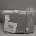 Adam Bath Kneeler and Elbow Rest Pad Set - Baby Bath Kneeling Pad with Arm Support and Pockets - Thick and Non-Slip Bathing Grey