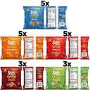 SunChips 100% Whole Grain Chips, Variety Pack, 1 oz Bags, Pack of 21, No Artificial Flavors, No Colors from Artificial Sources (EXP 10/20/26)