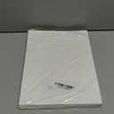 Cardstock Paper - Plain Heavy Bright White Stock, Cover Stock Paper, 110lb(300 gsm) Cover Thick Cardstock Paper, 8.5" x 11", 50 Sheets, Inkjet/Laser Printer Compatible