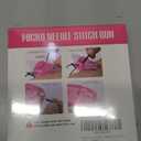 Stitch GunStitch Gun for ClothesStitch Gun with Micro NeedleStithcy Clothing with HandheldIncludes 2 All-Steel Needles1 Scissor1500 Black & 1500 White Micro FastenersEasy to Play or Use (2800)