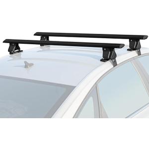 55" Roof Rack Cross Bars,Adjustable Aluminum Crossbars Replacement for Cargo Carrier Kayak Bike Snowboard