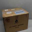 Pursonic Professional Towel Warmer with UV Sterilizer - 8L Premium Towel Warmer 360 Heating with Separate Water Tank - Aluminum Interior for Bathroom, Spa, Salon & Home (White) (Small)