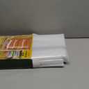 FURWEY 25 Gallon Extra Large Storage Bags 35x 24Resealable Clear Bags with Handle 4 Mil Thick Heavy Duty Big Bag for Clothes Pillow Travel Moving,Bedding,Shoes and Toys Storage, Pack of 12