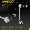 TOVASTY 2PCS Sway Bar Links Compatible with Toyota Tacoma 2005 2006 2007 2008 2009 2010 2011 2012 2013 2014 2015 2016 2017 2018 2019 2020 2021, Tacoma TRD Pro 2015-2019 Front Stabilizer Bar Links