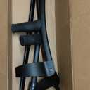 Ergonomic Forearm Crutches, Foldable and Height Adjustable Elbow Crutches with Magnetic Handles for Wall Support, Anti-Slip Base, Walking Aid for Adults