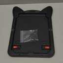 Pet Screen Door for Small Dogs & Cats - Heavy Duty Magnetic Lockable Flap, Inside Door 8.59x6.62inch, Easy Install for Sliding Glass/Patio Doors Screen, Scratch-Resistant & Security Latch (Size M)