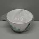 Small Lamp Shade, White Pleated Bell Shade for Table Lamps, 6" Top x 10" Bottom x 7" High, Small White Lamp Shades for Floor Lamps, Pendant Lamps (Spider Fitter), Fabric Lampshade Replacement