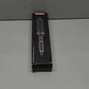 Thermal Hair Brush for Blowout Look, 1.5 Inch Heated Round Brush for Natural Curl,Ionic Curling Iron Wand with Dual Voltage, Volumizing Smoothing Hot Round Iron, Dark Black