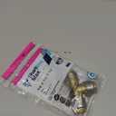 SharkBite Max 1/2 Inch Tee, Push to Connect Brass Plumbing Fitting, PEX Pipe, Copper, CPVC, PE-RT, HDPE, UR362A